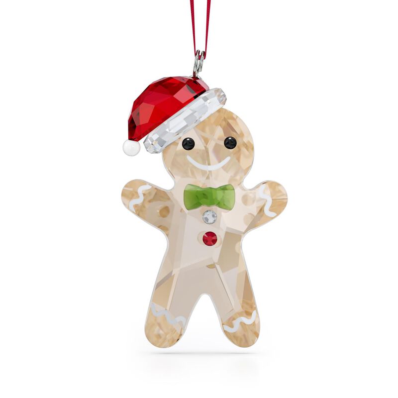 Swarovski Holiday Cheers - Gingerbread Man Ornament image number 0